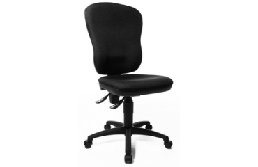 Fauteuil de bureau 'Point 80', noir