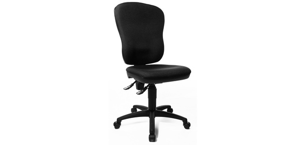 Fauteuil de bureau 'Point 80', noir