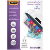 Fellowes lamineerhoes Enhance80 ft 154 x 216 mm,  160 micron (2 x 80 micron), pak van 25 stuks
