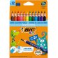 BIC KIDS Crayons de couleur triangulaires Evolution Triangle