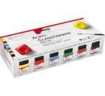 Peinture acrylique brillante, set de base 6 x 20 ml