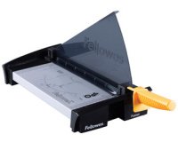 Cisaille à levier Fusion, format A4, noir/jaune