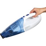 Aspirateur à main sans fil AKS 828, blanc/bleu