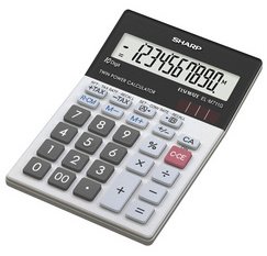 SHARP Calculatrice de bureau modèle EL-M711GGY