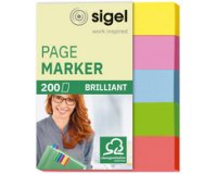 Herkleefbare bladwijzers Multicolor 50 x 15 mm