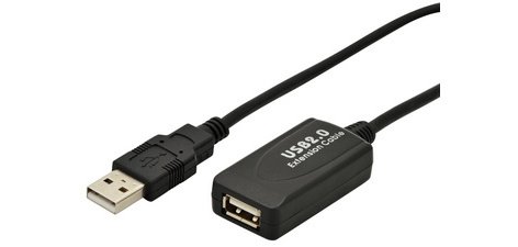 Câble rallonge USB 2.0 haute qualité, 5,0 m