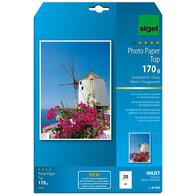 papier photo jet d'encre Top, A4, brillant, 125 g/m2