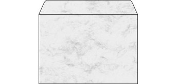 Enveloppe, C6, 90 g/m2, gommé, gris marbré