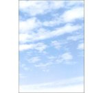 Papier à motif, A4, 90 g/m2, motif 'Clouds'