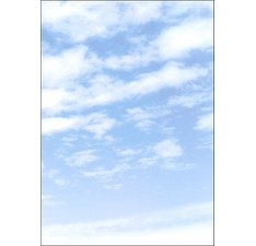 Papier à motif, A4, 90 g/m2, motif 'Clouds'