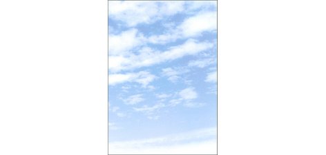 Papier à motif, A4, 90 g/m2, motif 'Clouds'