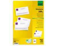 cartes de visite, 85 x 55 mm, 180 g/m2, extra blanc