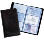 Pochette pour cartes de visite, pour 120 cartes de