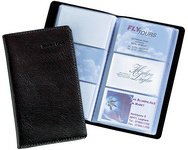Pochette pour cartes de visite, pour 120 cartes de