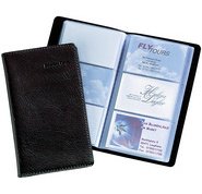 Pochette pour cartes de visite, pour 120 cartes de