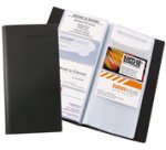 Pochette pour cartes de visite, pour 192 cartes de