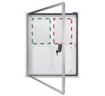 vitrine d'affichage CC, 4 x format A4, pour