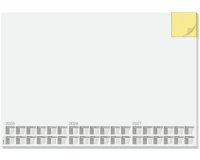 Sous-main bloc papier 'Memo', 595 x 410 mm