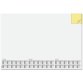 Sous-main bloc papier 'Memo', 595 x 410 mm