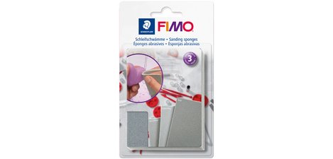 Eponge abrasive, sur carte blister