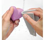 Eponge abrasive, sur carte blister