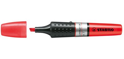 Surligneur LUMINATOR, rouge