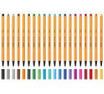 Feutre à pointe fine point 88, marron