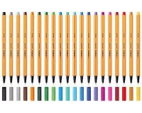 Feutre à pointe fine point 88, gris foncé