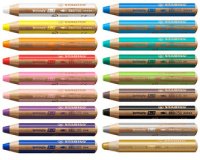 Crayon multi-talents woody 3 en 1, rond