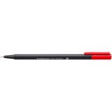 Fineliner triplus BRILLIANT COLOURS, rouge