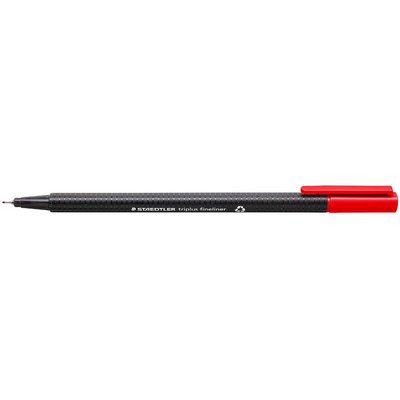 Fineliner triplus BRILLIANT COLOURS, rouge