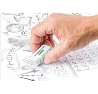 Gomme plastique rasoplast 526 B30, blanc