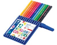 Kleurpotlood Ergosoft driehoekig - etui van 24