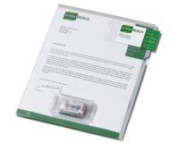 pochette dictée, DIN A4, en plastique, bleu