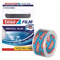 Plakband, 19 mm x 33 m, transparant