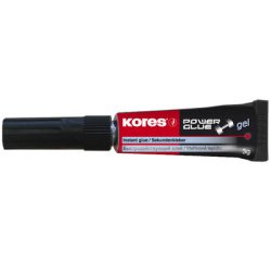 colle instantanée 'PowerGlue' gel, 3 g, tube