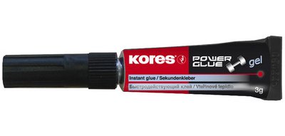 colle instantanée 'PowerGlue' gel, 3 g, tube