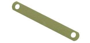 Barrette de maintien en métal, laqué en couleur laiton