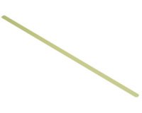 Attache simple en métal, laquée en couleur laiton