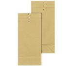 sachet d'expédition 2 rainures, 3 perforations,