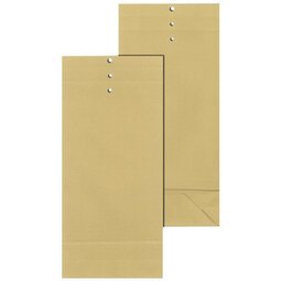 Sachet d'expédition 2 rainures, 3 perforations,120 g/m2