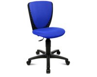 Fauteuil pivotant pour enfant 'HIGH S'COOL', bleu