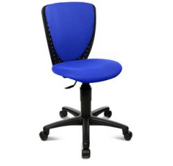 Fauteuil pivotant pour enfant 'HIGH S'COOL', bleu