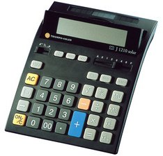 Calculatrice de bureau J-1210 Solar