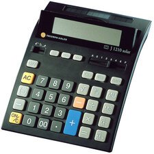 Calculatrice de bureau J-1210 Solar