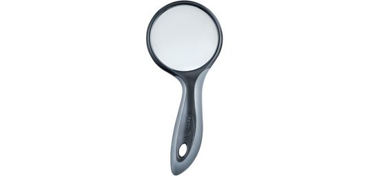 Loupe avec poignée, rond, diamètre: 75 mm