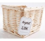 Etiquette à suspendre, 40 x 50 mm, perforé, ligné