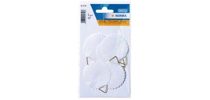 Attache pour cadre, diamètre: 34,5 mm, Shirting, blanc