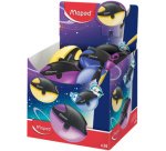 Taille-crayon Galactic, en plastique, présentoir de 24