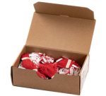 Etiquette à suspendre, 7 x 15 mm, avec fil blanc